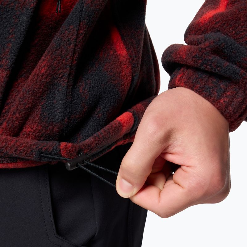 Men's sweatshirt Columbia Steens Mountain Printed sail red omblur 7