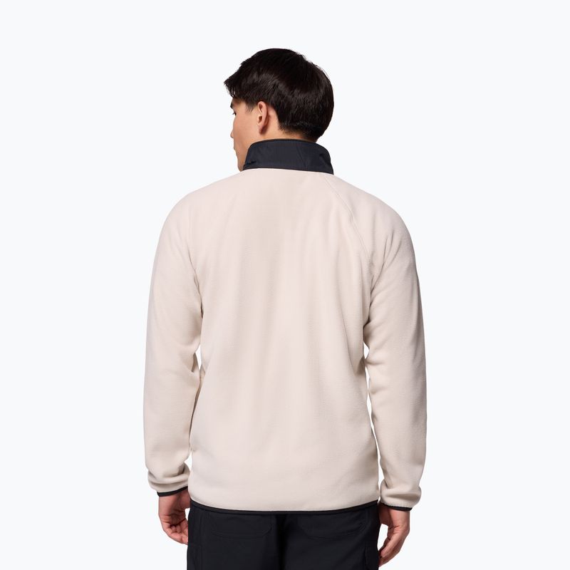 Men's fleece sweatshirt Columbia Fast Trek Overlay Full Zip dark stone/black 3