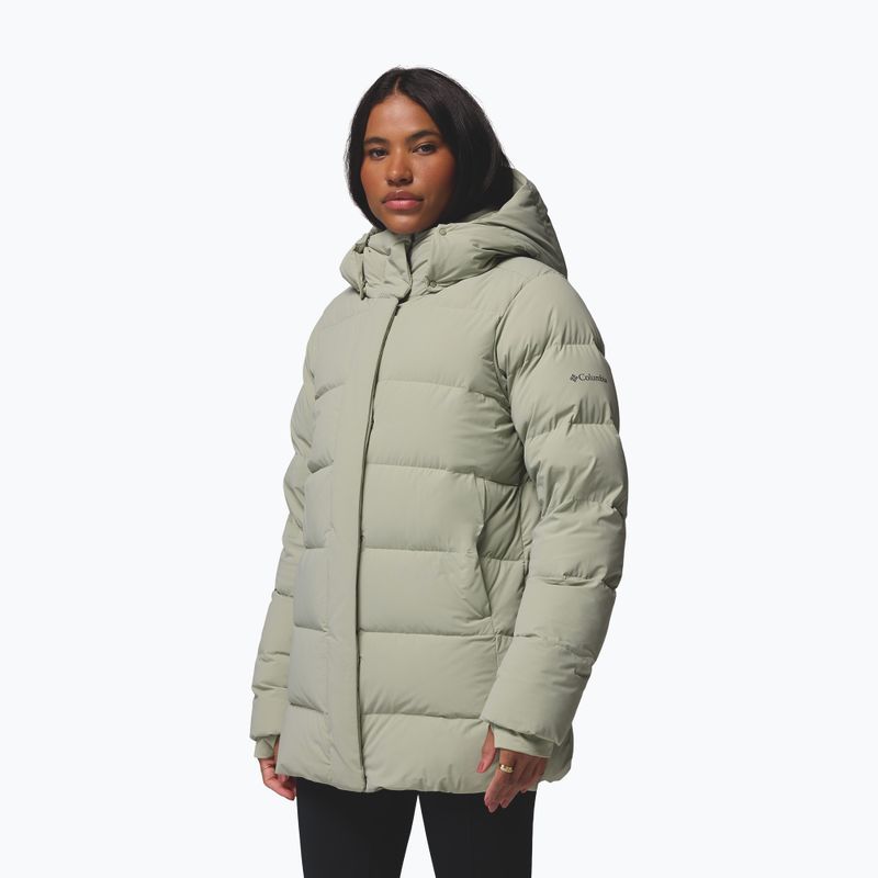 Women's down jacket Columbia Amaze Puff Mid Hooded safari 4