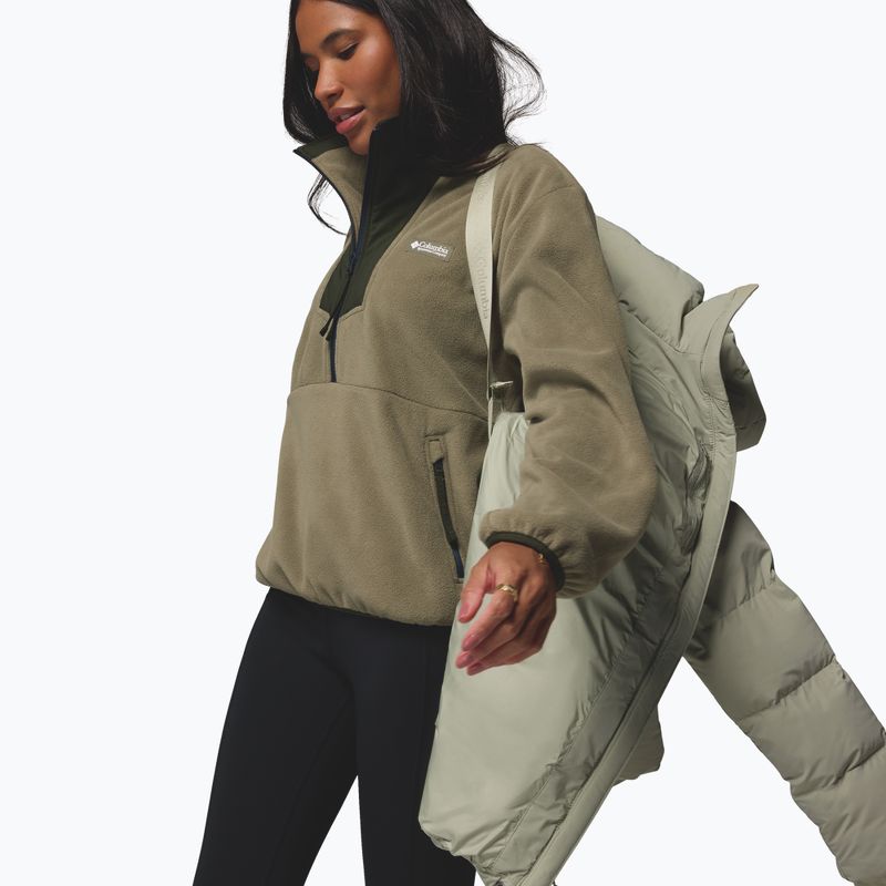 Women's down jacket Columbia Amaze Puff Mid Hooded safari 16