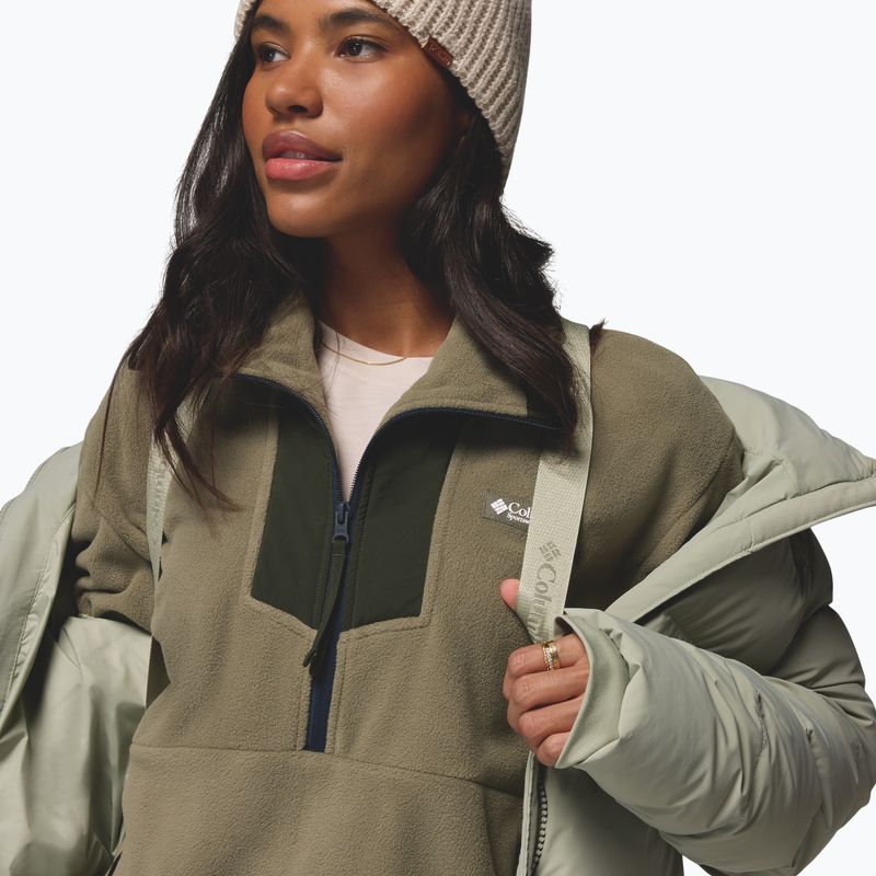 Women's down jacket Columbia Amaze Puff Mid Hooded safari 17
