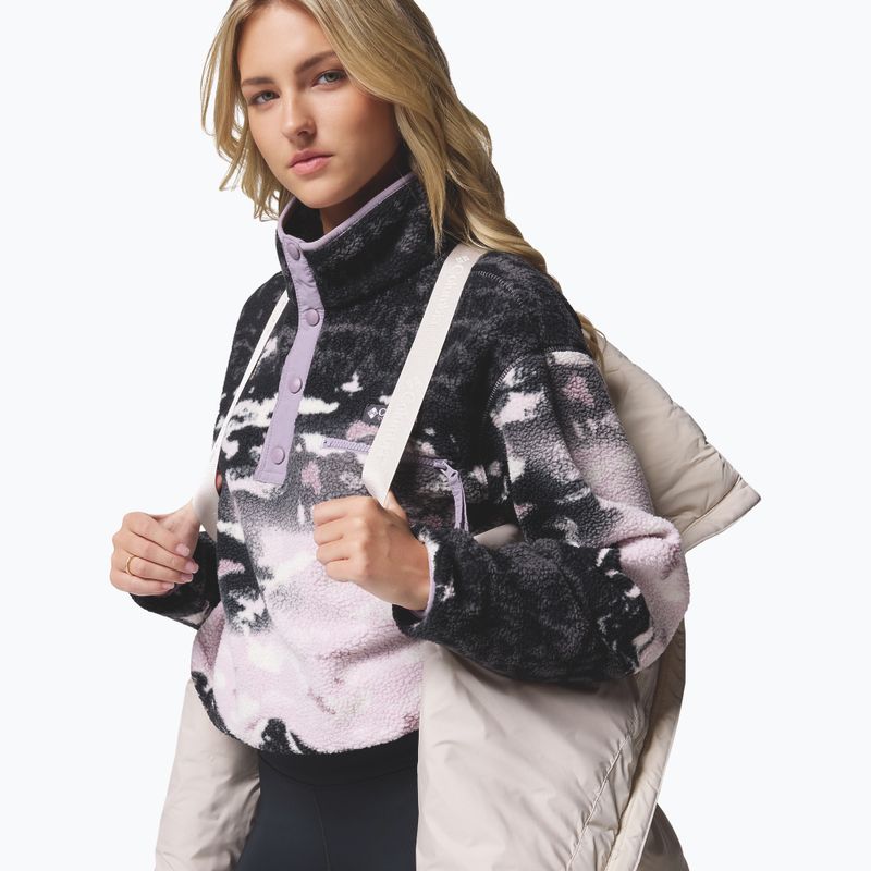 Women's down jacket Columbia Amaze Puff Mid Hooded dark stone 15