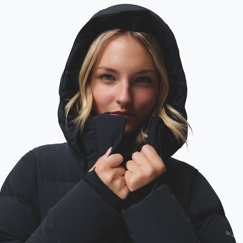 Women's down jacket Columbia Amaze Puff Mid Hooded black 10