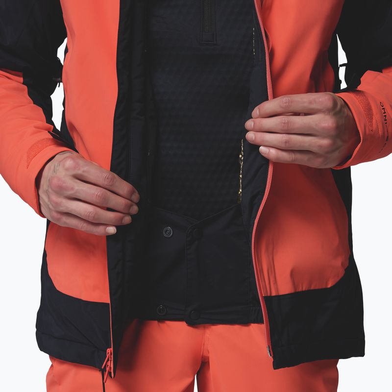 Men's ski jacket Columbia Cirque Bowl spice/spicy black/zing 14