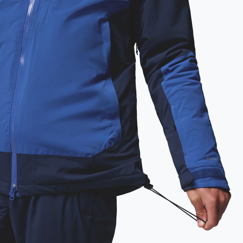 Men's ski jacket Columbia Cirque Bowl collegiate navy/mountain blue 11