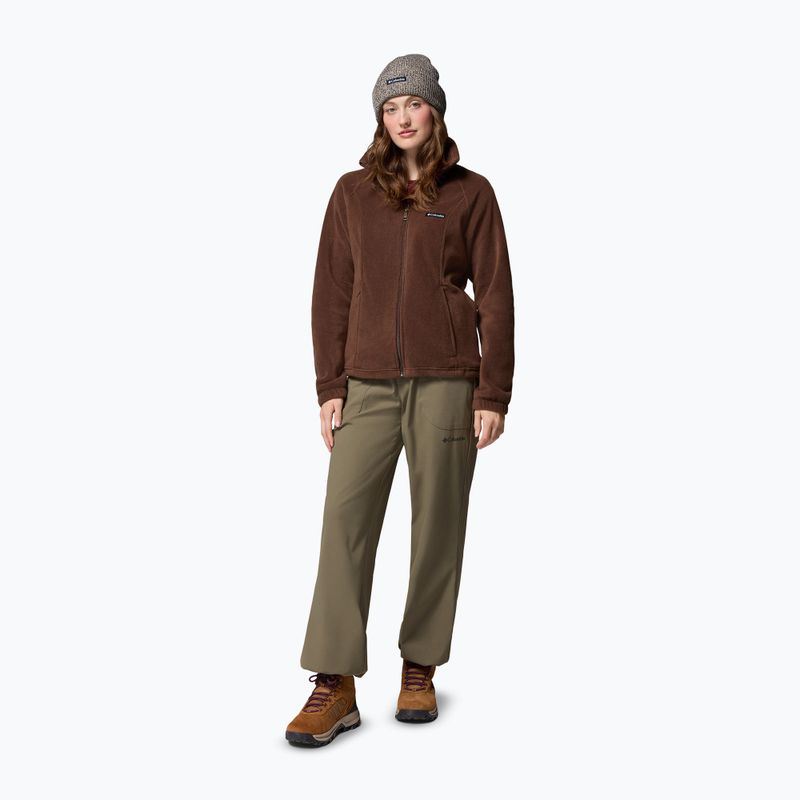 Women's sweatshirt Columbia Benton Springs Full Zip tobacco 2