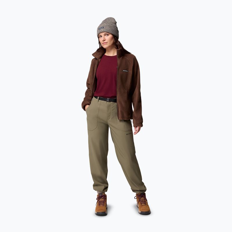 Women's sweatshirt Columbia Benton Springs Full Zip tobacco 5
