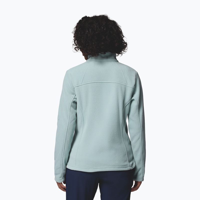 Women's fleece sweatshirt Columbia Fast Trek II crushed blue 3