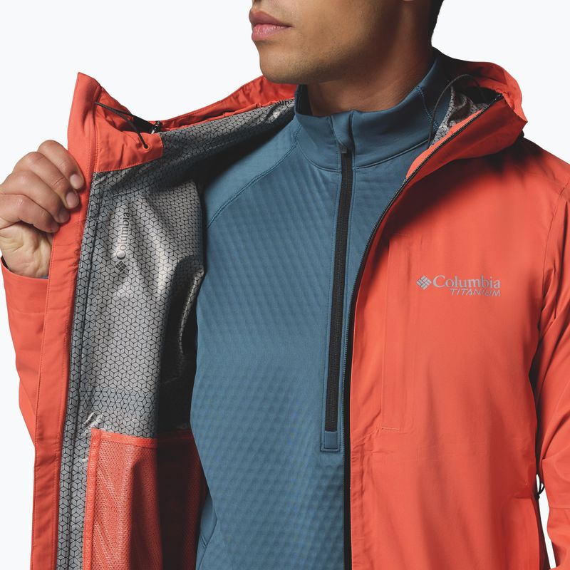 Men's rain jacket Columbia Ampli-Dry II Shell zing 12