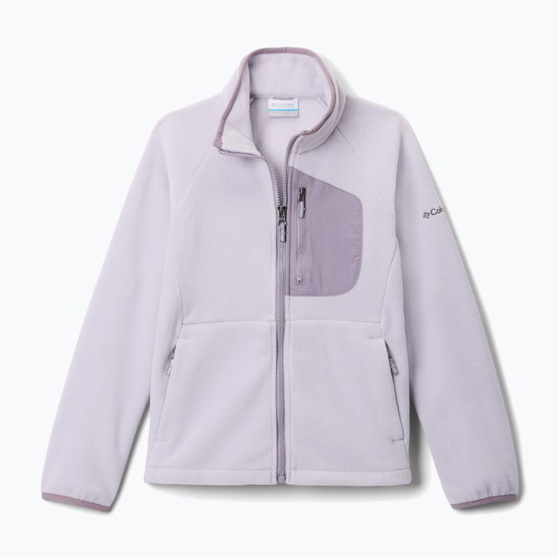 Children's fleece sweatshirt Columbia Fast Trek IV Fleece Full Zip lavender pearl/shale purple