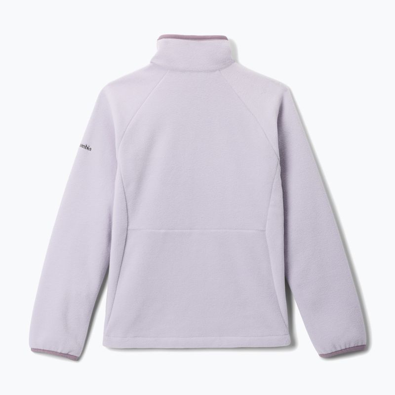 Children's fleece sweatshirt Columbia Fast Trek IV Fleece Full Zip lavender pearl/shale purple 2
