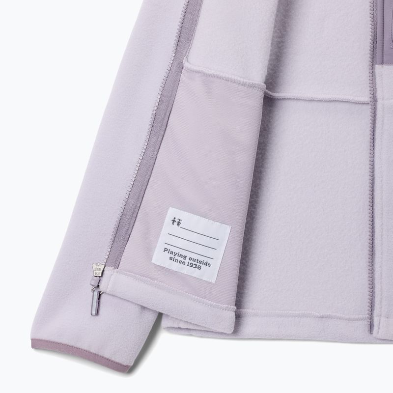 Children's fleece sweatshirt Columbia Fast Trek IV Fleece Full Zip lavender pearl/shale purple 3