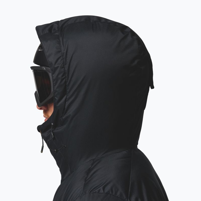 Men's ski jacket Columbia Slope Style black/canoe/tobacco 6