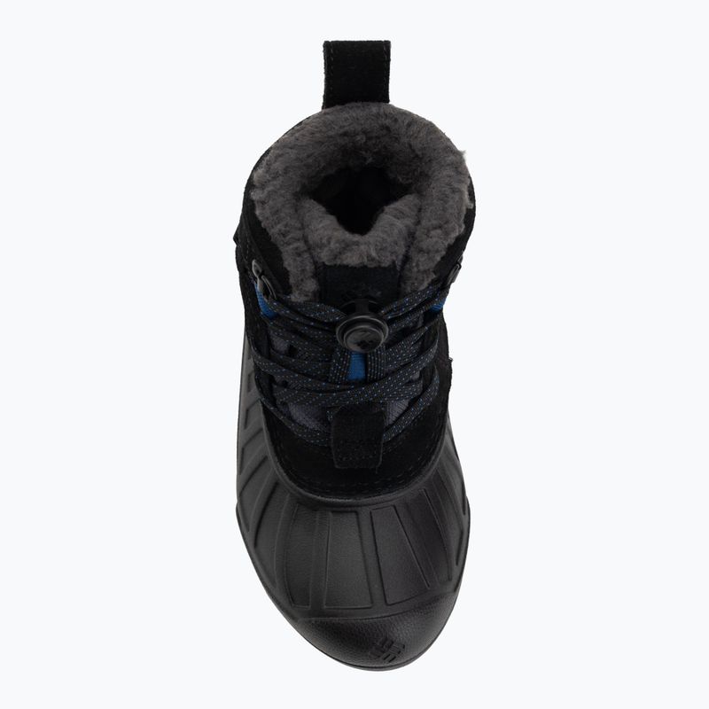 Children's snow boots Columbia Youth Powderbug Alpine dark grey/mountain blue 5