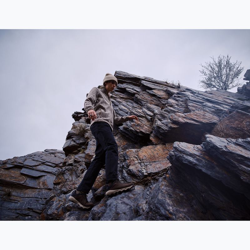 Men's trekking boots Columbia Newton Nimble Leather tundra/black 11