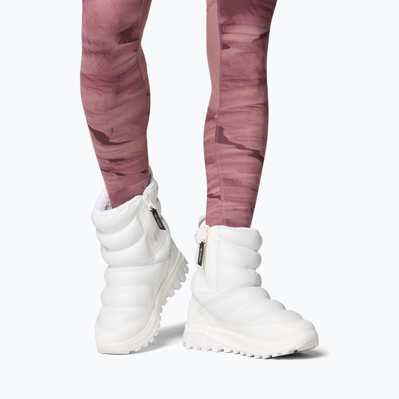 Women's snow boots Columbia Snowtrot Peak ODX white/graphite 8