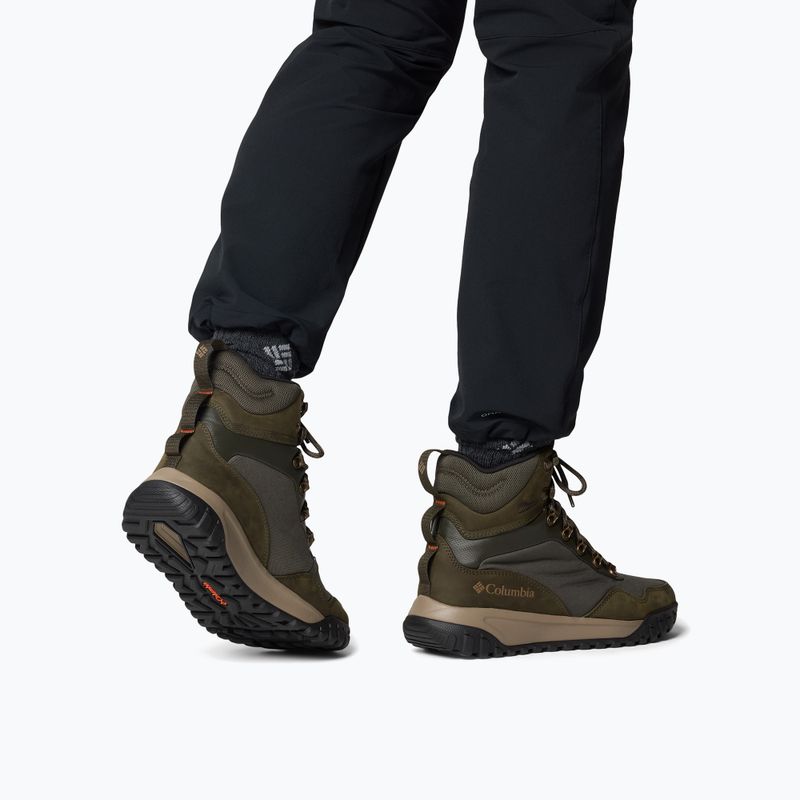 Men's shoes Columbia Burnsider Omni-Heat Infinity deep olive/tangy orange 8