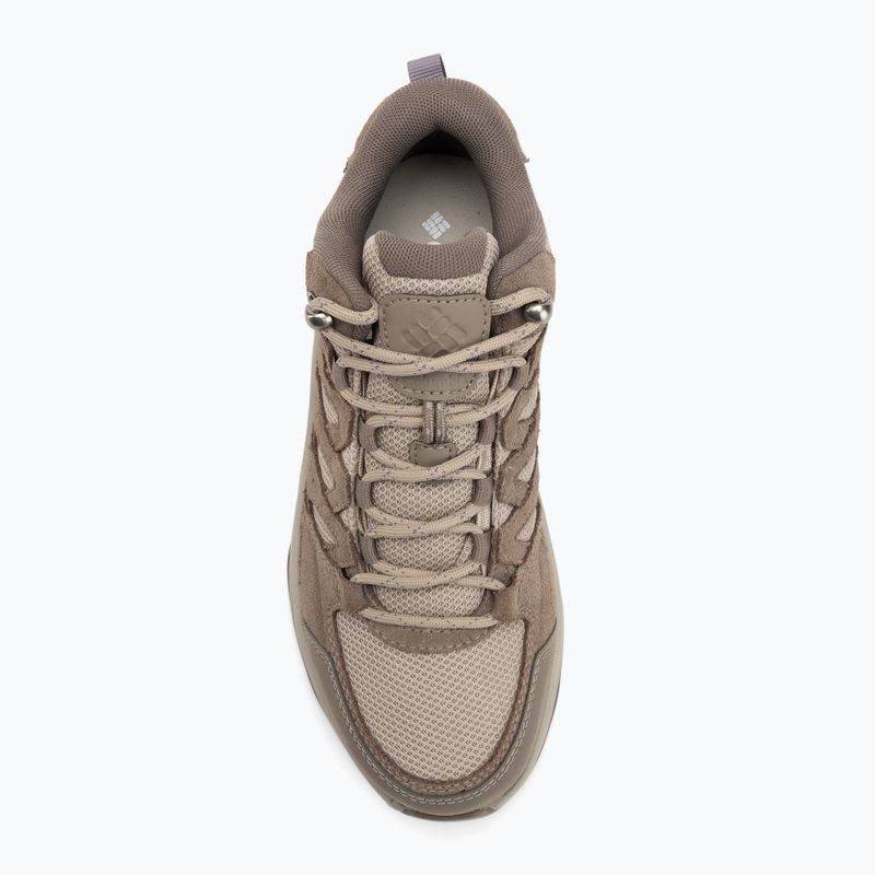 Women's trekking boots Columbia Redmond IV Low Wp wet sand/granite purple 5