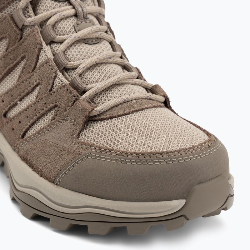 Women's trekking boots Columbia Redmond IV Low Wp wet sand/granite purple 7