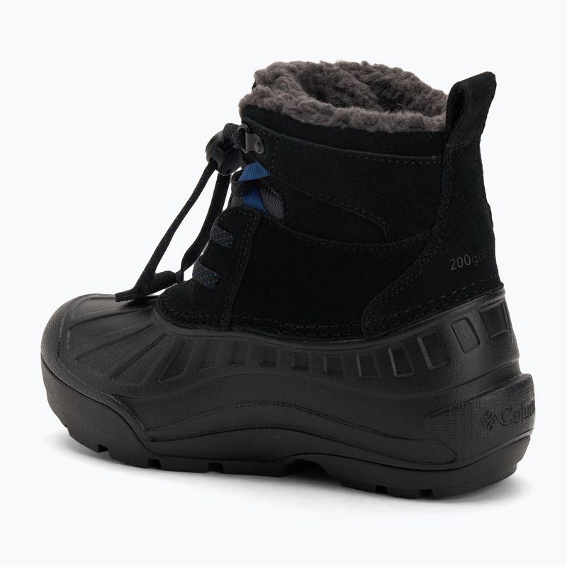Children's snow boots Columbia Youth Powderbug Alpine dark grey/mountain blue 3