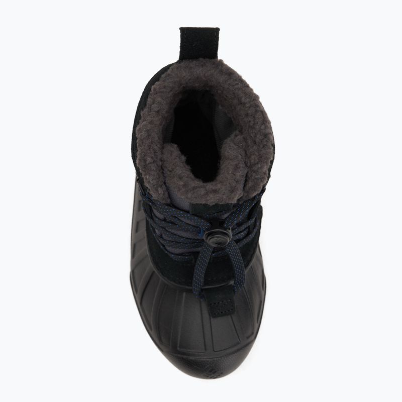 Children's snow boots Columbia Youth Powderbug Alpine dark grey/mountain blue 5