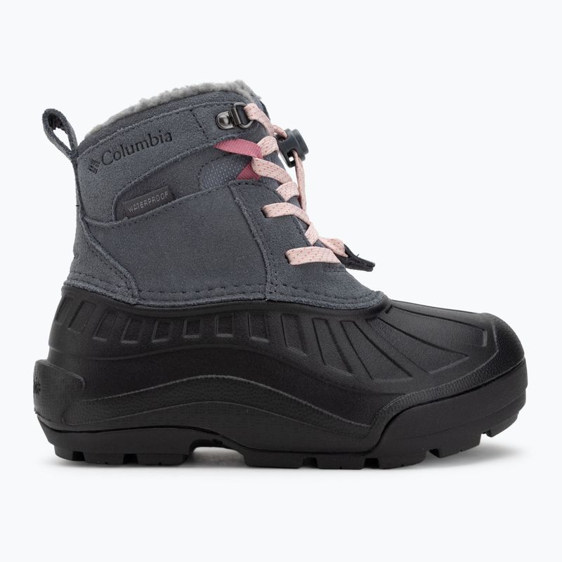 Children's snow boots Columbia Youth Powderbug Alpine graphite/pink haze 2