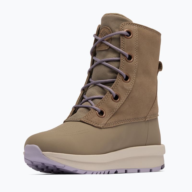 Women's snow boots Columbia Moritza Shield Omni-Heat V2 wet sand/lavender pearl 9