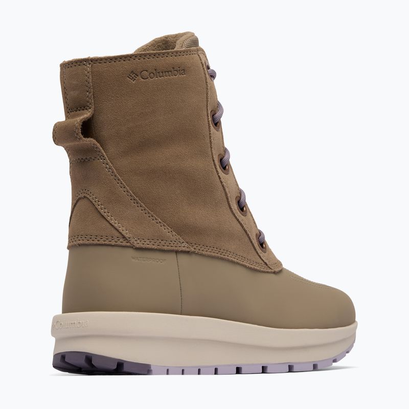 Women's snow boots Columbia Moritza Shield Omni-Heat V2 wet sand/lavender pearl 12