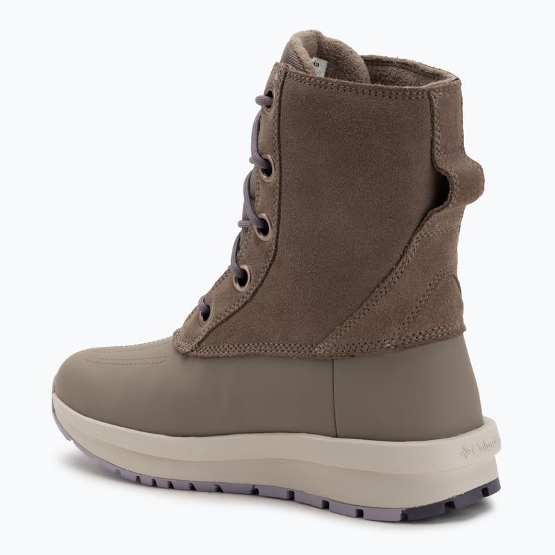 Women's snow boots Columbia Moritza Shield Omni-Heat V2 wet sand/lavender pearl 3