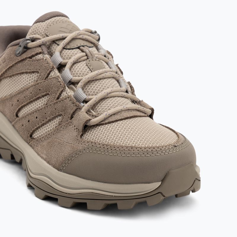 Women's trekking boots Columbia Redmond IV Low Wp wet sand/granite purple 7