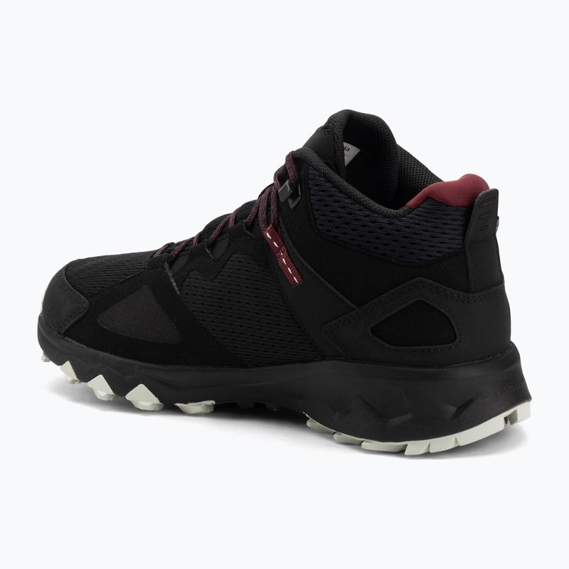 Women's trekking boots Columbia Peakfreak Hera Mid Outdry black/deep madeira 3