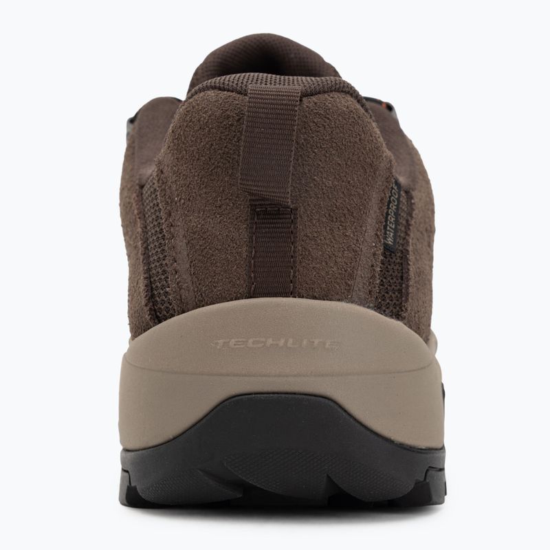 Men's trekking boots Columbia Redmond IV Low Wp cordovan/tangy orange 6