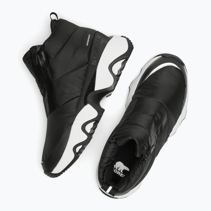 Women's snow boots Sorel Kinetic Impact Puffy Zip black/black 8