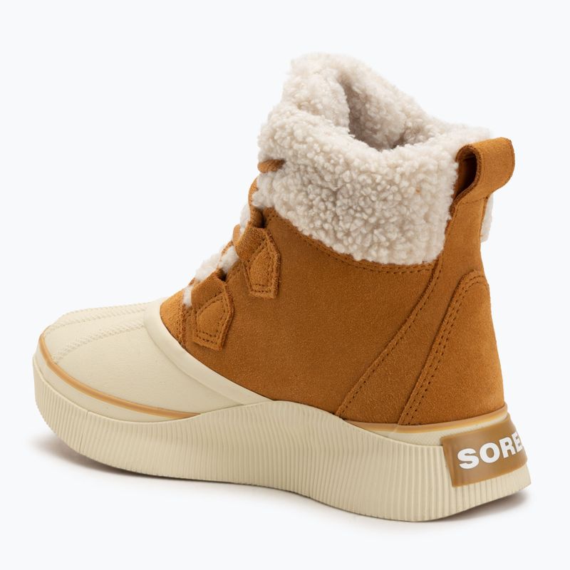Women's snow boots Sorel Out N About IV Chillz Wp canyon gold/honey white 3