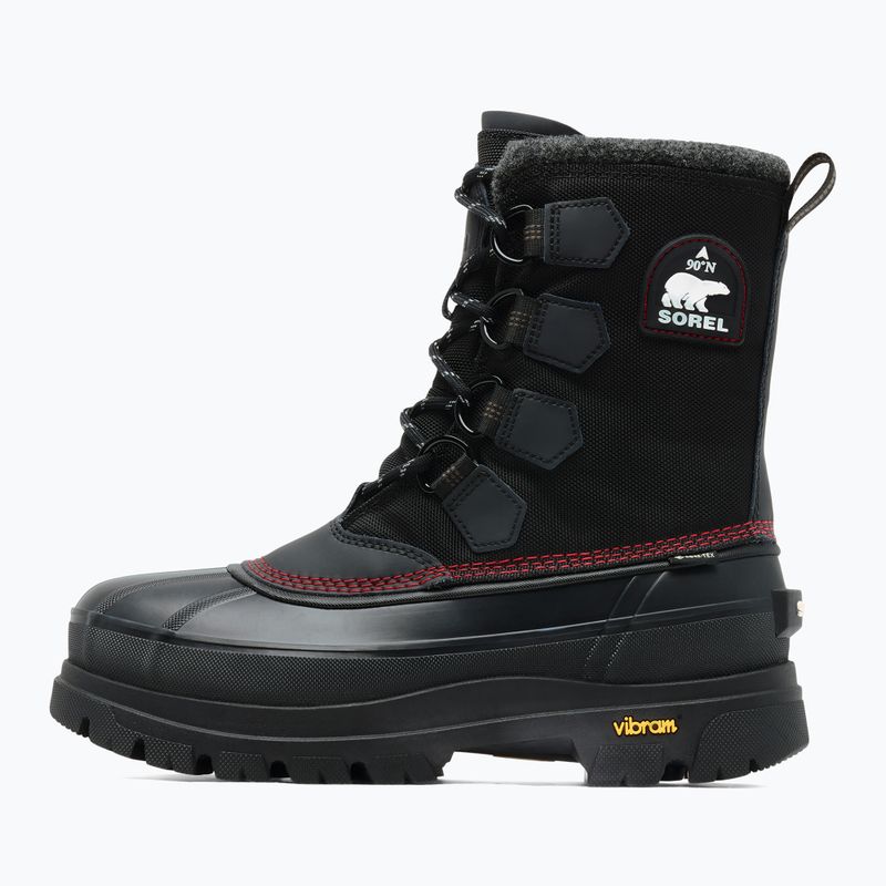 Men's snow boots Sorel Caribou Horizon black/bright 2
