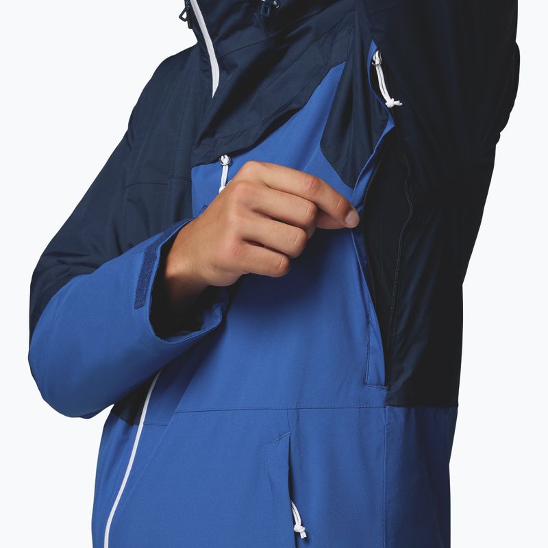Men's ski jacket Columbia Iceberg Point II mountain blue/collegiate navy 7