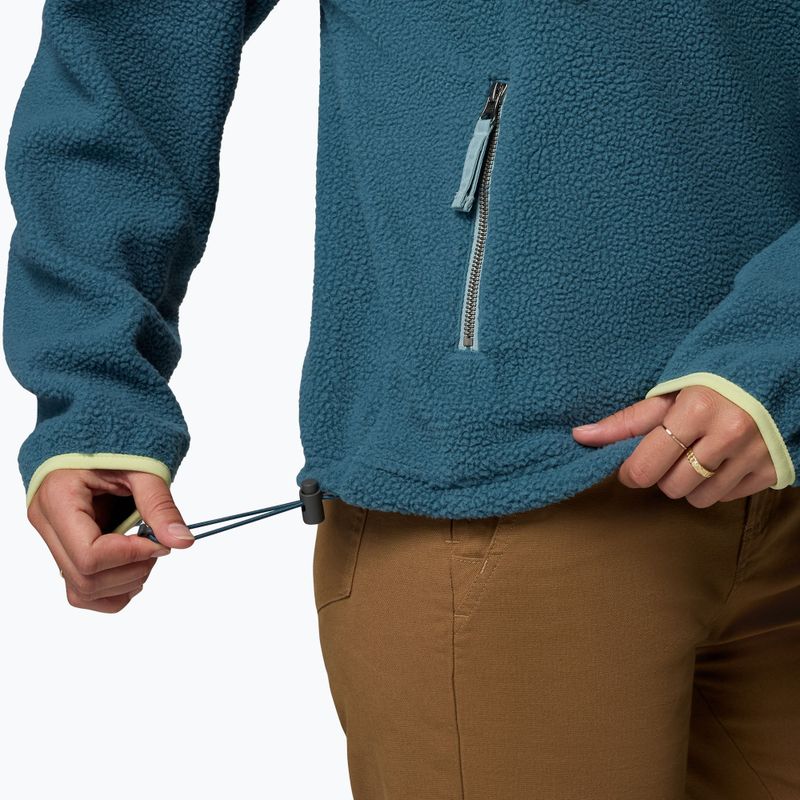 Women's fleece sweatshirt Columbia Helvetia II Hoodie everblue 6