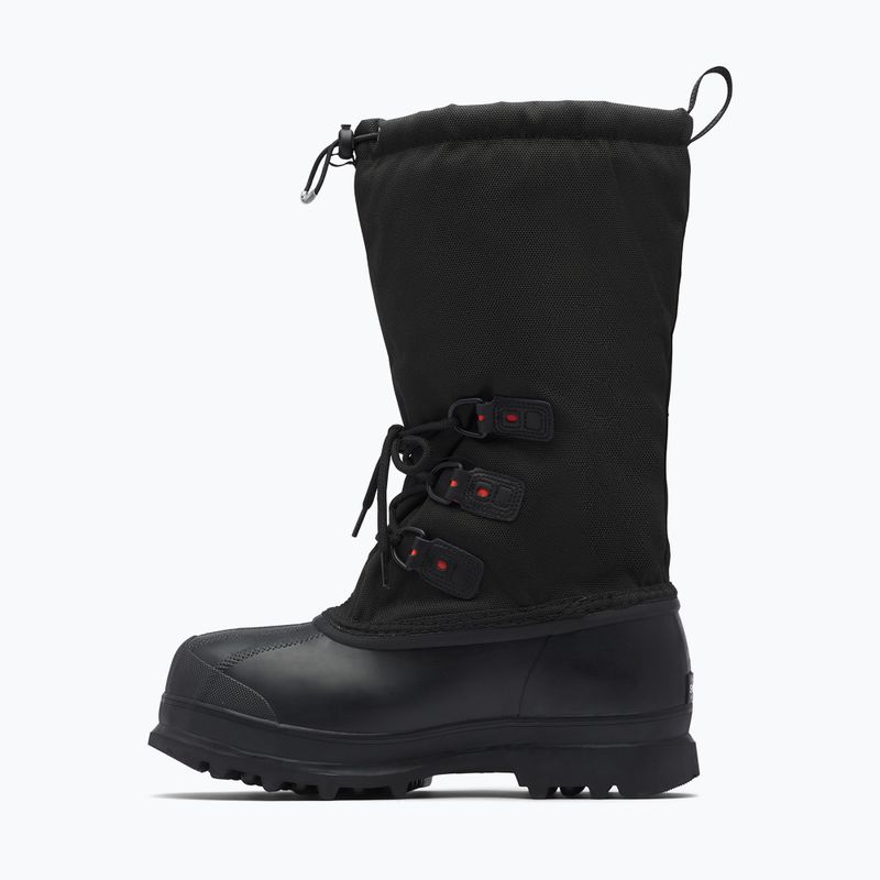 Men's snow boots Sorel Glacier XT black/red quar 3