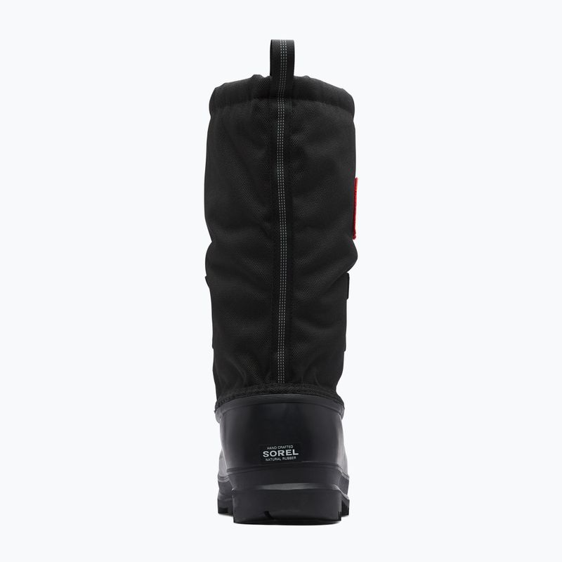 Men's snow boots Sorel Glacier XT black/red quar 6
