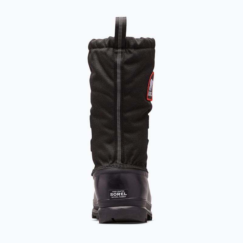 Women's snow boots Sorel Glacier XT black/red quar 5