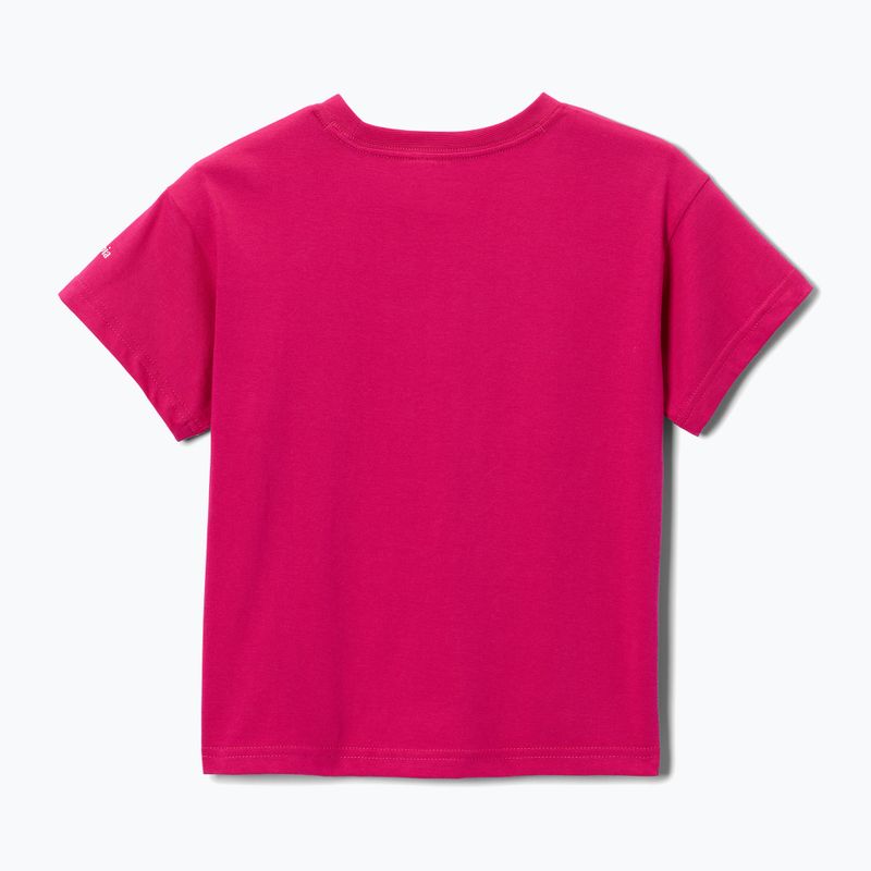 Children's T-shirt Columbia Mission Lake II SS Graphic guava pink/floral frenzy 2