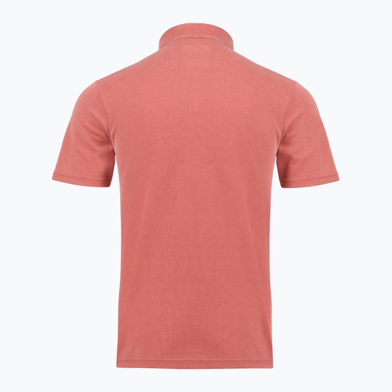 Men's T-shirt Columbia Nelson Point Polo washed red 2