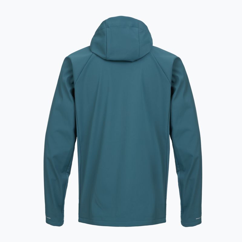 Men's softshell jacket Columbia Trailborne everblue 2