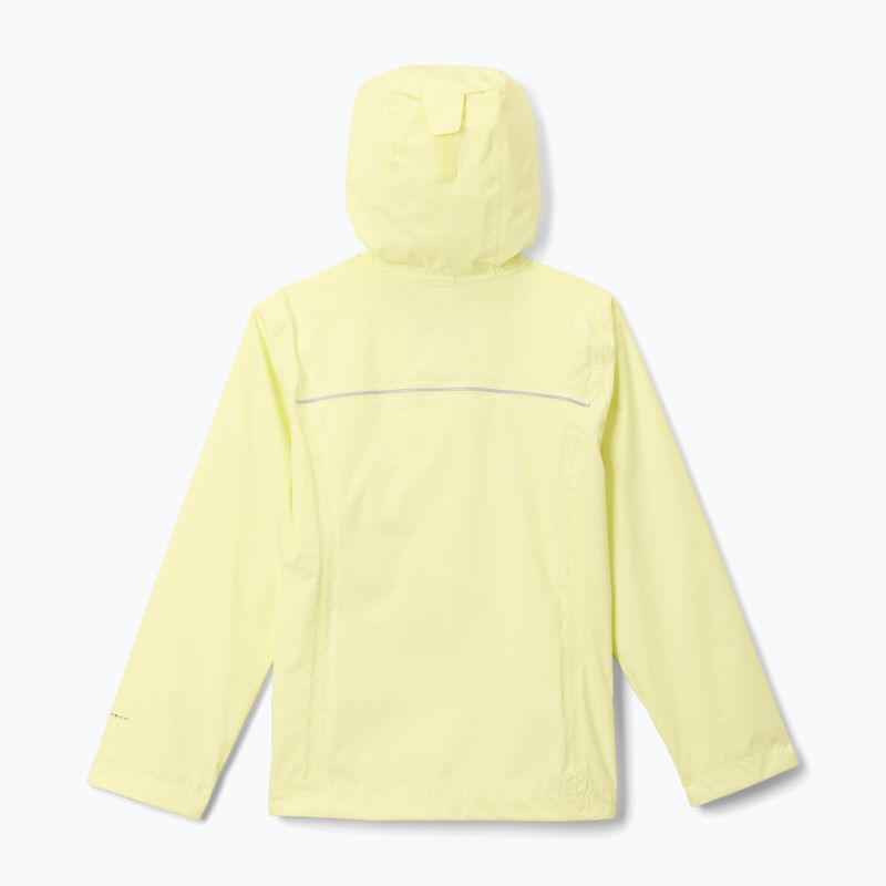 Children's rain jacket Columbia Arcadia II Jacket citron haze 2