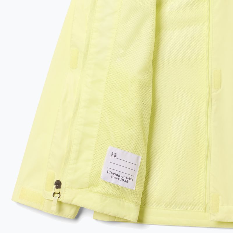 Children's rain jacket Columbia Arcadia II Jacket citron haze 3
