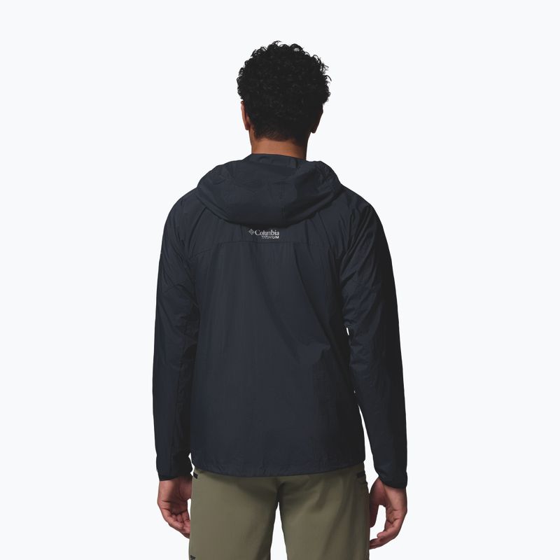 Men's wind jacket Columbia Khyex Pro Wind black 3