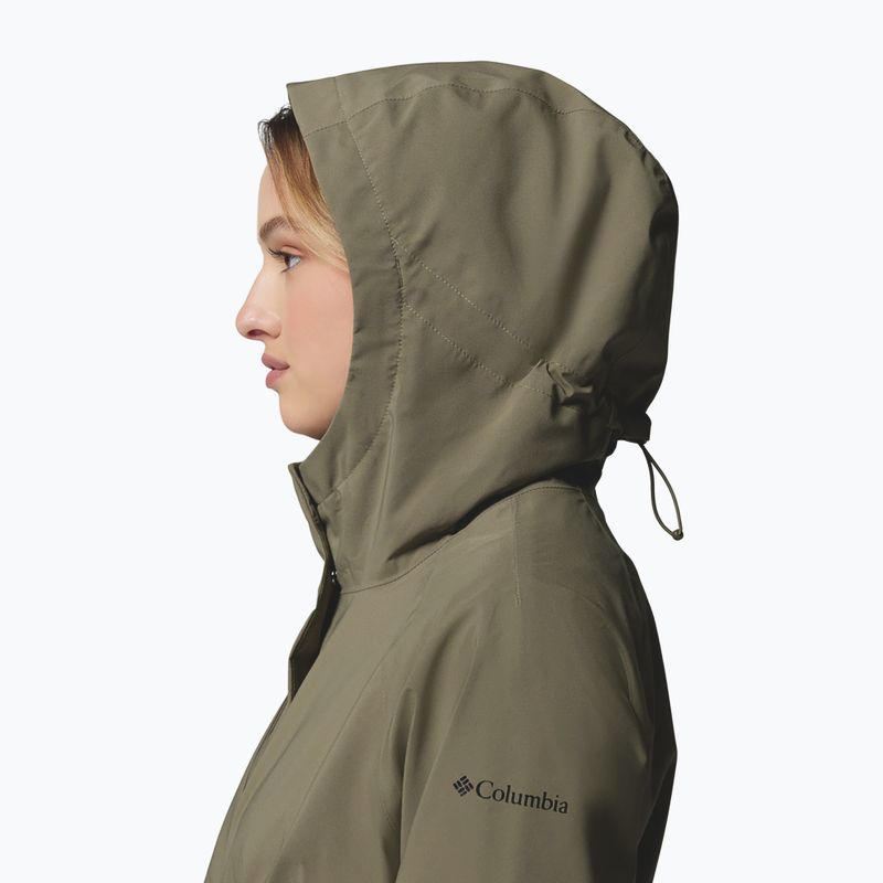 Women's wind jacket Columbia Altbound II stone green 7