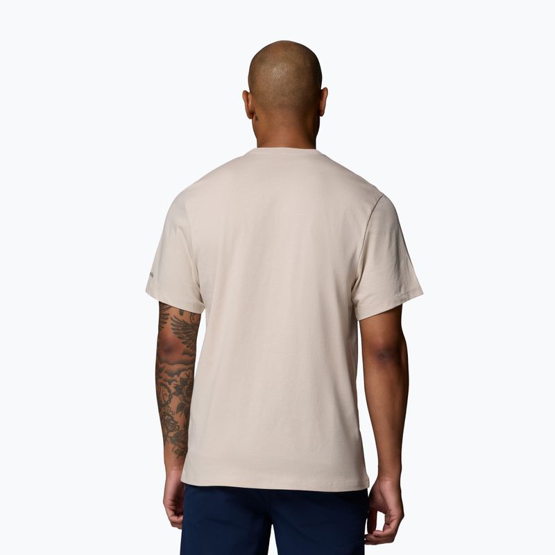 Men's T-shirt Columbia CSC Seasonal Graphic dark stone/heavenly stacked gem 3