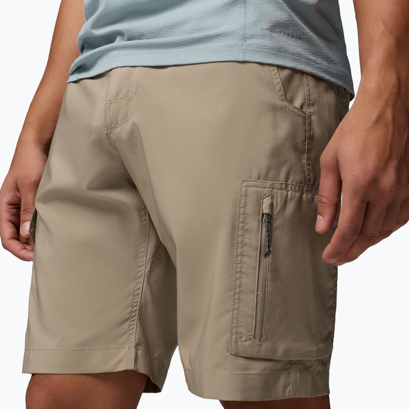 Men's trekking shorts Columbia Silver Ridge Utility Cargo tusk 7