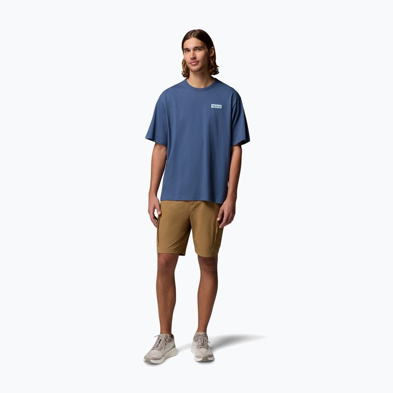 Men's T-shirt Columbia CSC Heavyweight Iconic Tee dark mountain/csc box logo 2